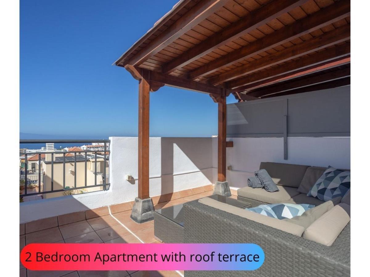 Desirable Rooftop Terrace , 2 Bedroom Apartment With Wifi In Costa Adeje Callao Salvaje Zewnętrze zdjęcie