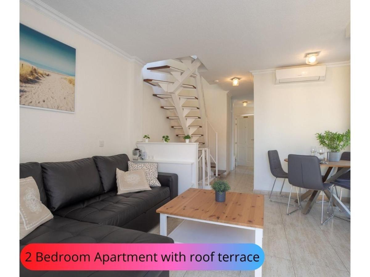 Desirable Rooftop Terrace , 2 Bedroom Apartment With Wifi In Costa Adeje Callao Salvaje Zewnętrze zdjęcie