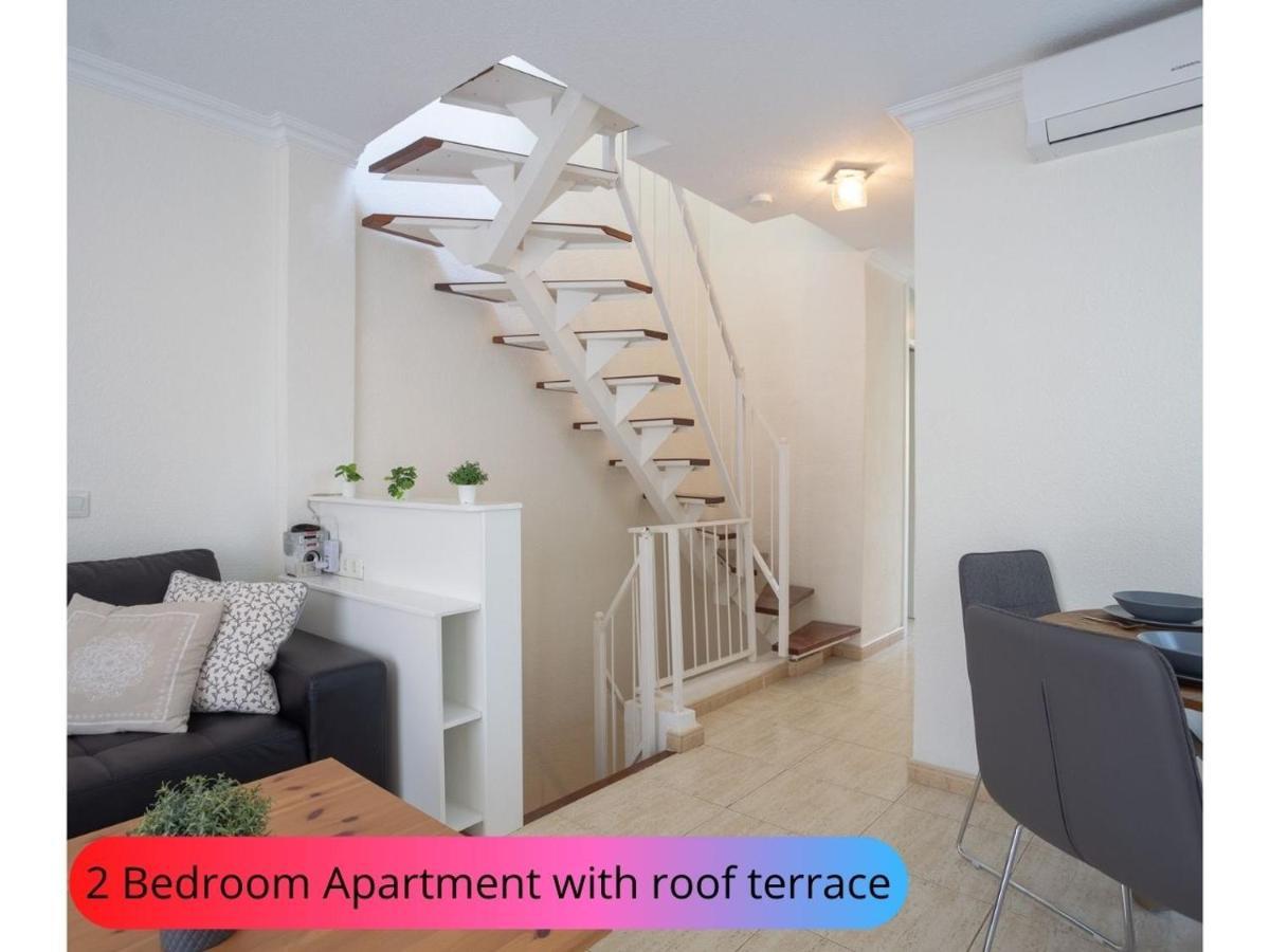 Desirable Rooftop Terrace , 2 Bedroom Apartment With Wifi In Costa Adeje Callao Salvaje Zewnętrze zdjęcie