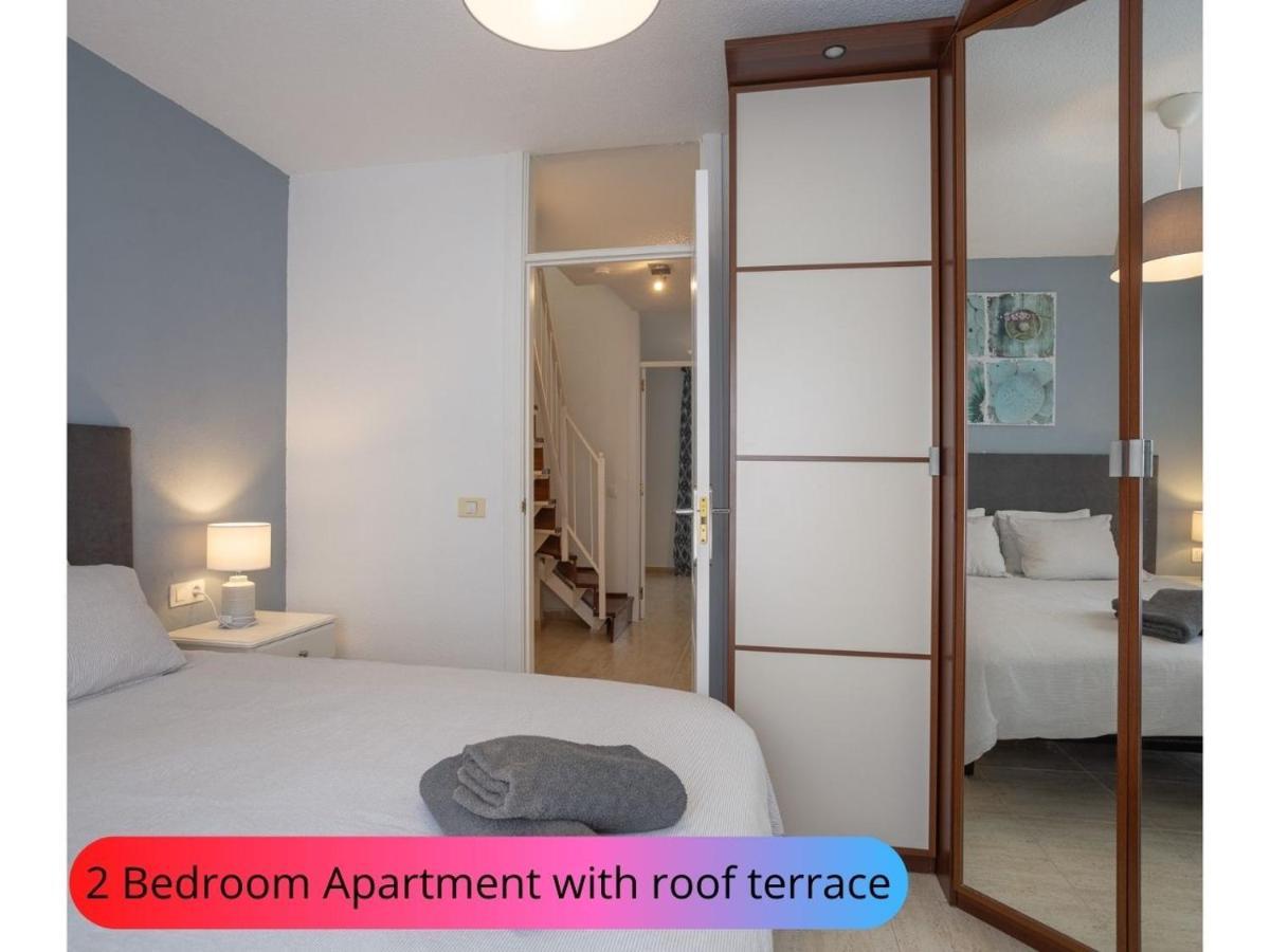 Desirable Rooftop Terrace , 2 Bedroom Apartment With Wifi In Costa Adeje Callao Salvaje Zewnętrze zdjęcie
