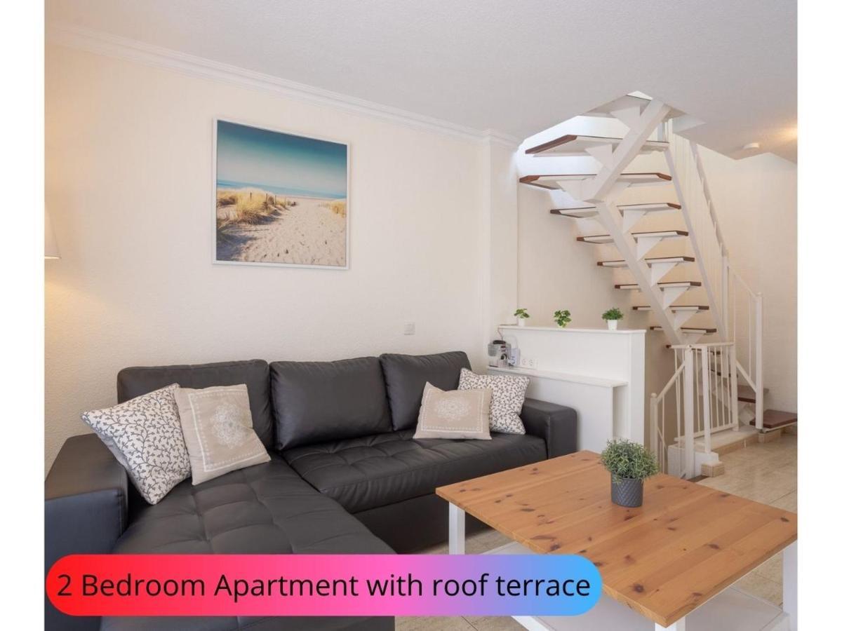 Desirable Rooftop Terrace , 2 Bedroom Apartment With Wifi In Costa Adeje Callao Salvaje Zewnętrze zdjęcie