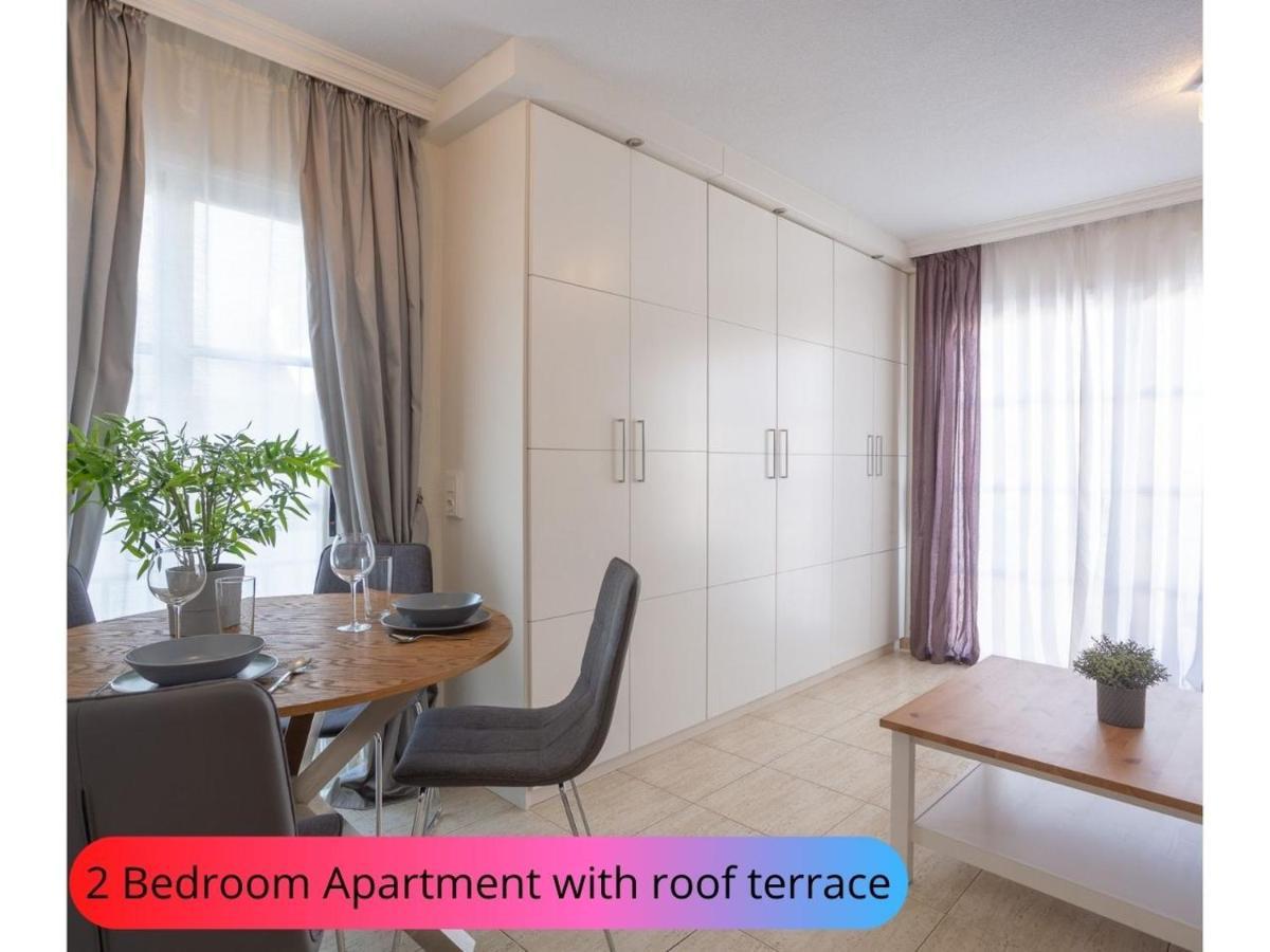 Desirable Rooftop Terrace , 2 Bedroom Apartment With Wifi In Costa Adeje Callao Salvaje Zewnętrze zdjęcie