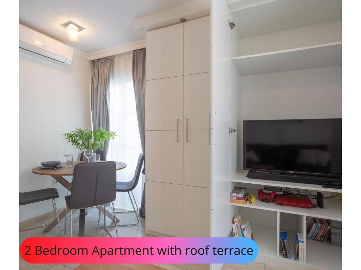 Desirable Rooftop Terrace , 2 Bedroom Apartment With Wifi In Costa Adeje Callao Salvaje Zewnętrze zdjęcie