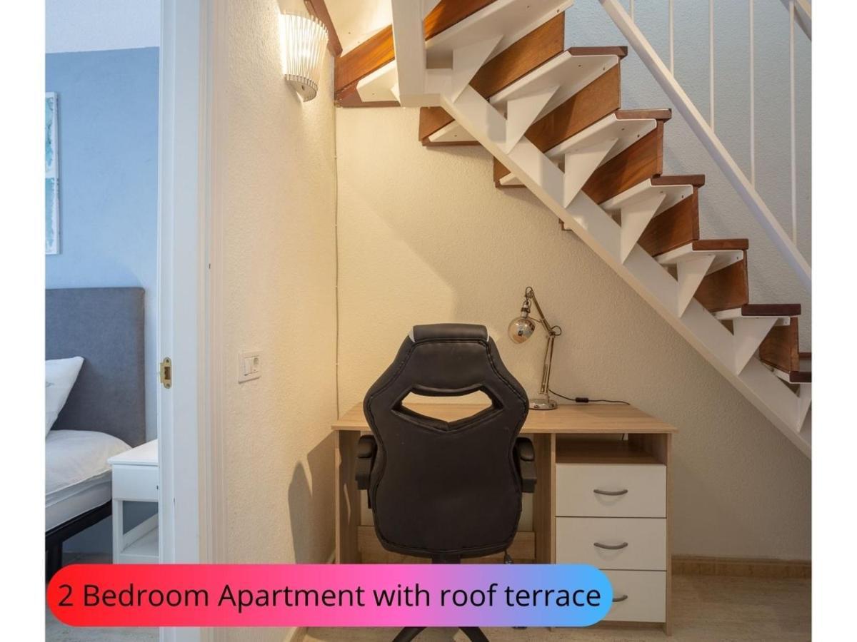 Desirable Rooftop Terrace , 2 Bedroom Apartment With Wifi In Costa Adeje Callao Salvaje Zewnętrze zdjęcie