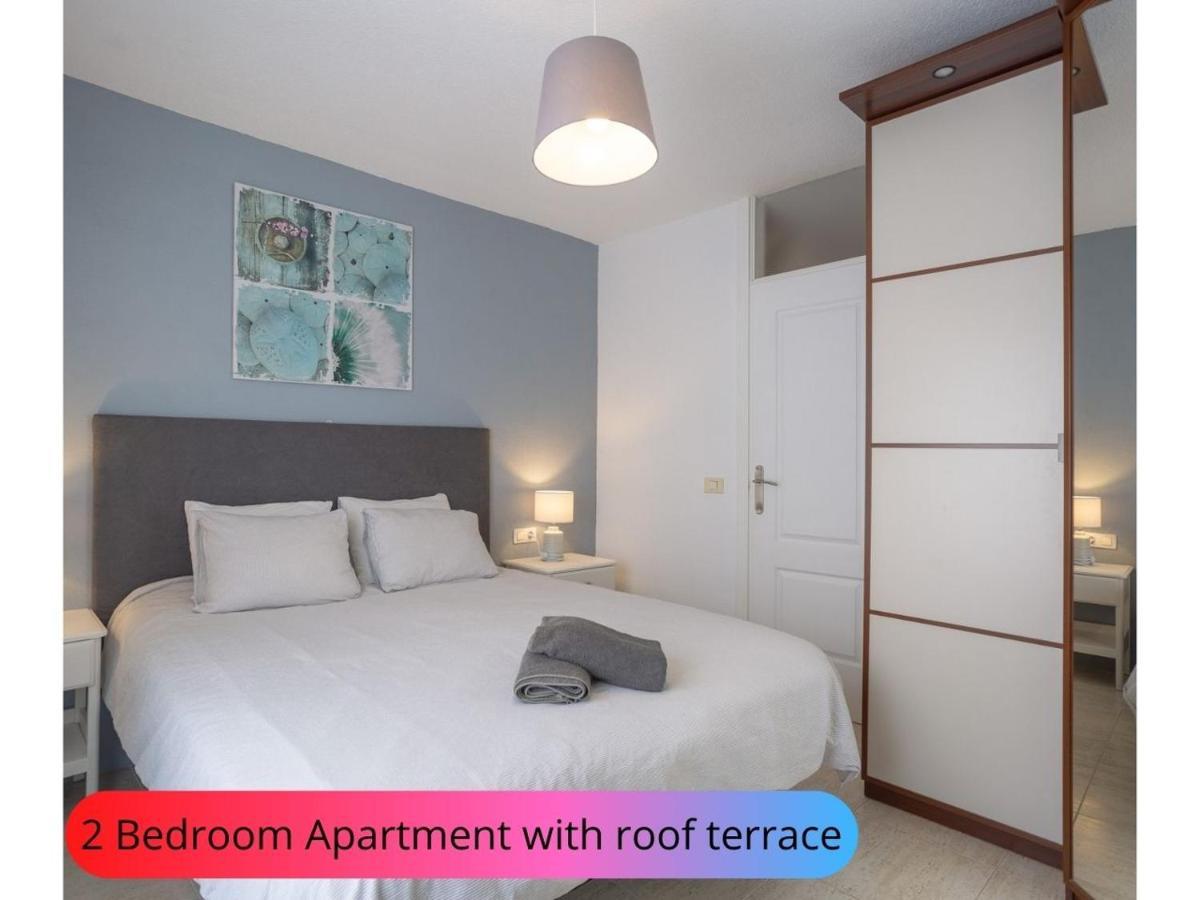 Desirable Rooftop Terrace , 2 Bedroom Apartment With Wifi In Costa Adeje Callao Salvaje Zewnętrze zdjęcie