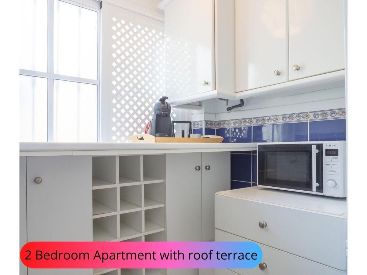 Desirable Rooftop Terrace , 2 Bedroom Apartment With Wifi In Costa Adeje Callao Salvaje Zewnętrze zdjęcie